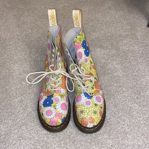 Floral Doc Martins